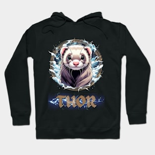 Ferret Thor Hoodie